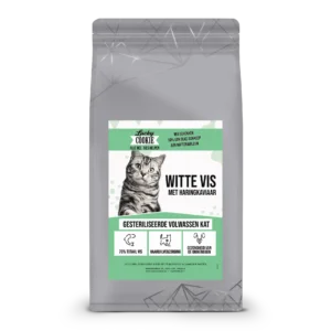 Kattenvoer witte vis haringkaviaar gesteriliseerde kat zak 5kg