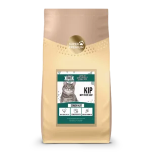 Kattenvoer senior kip vis rijst zak 6kg