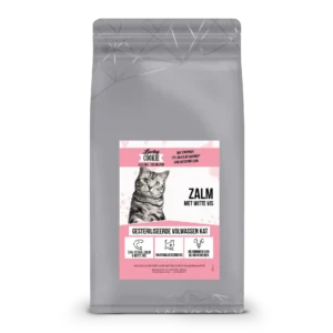 Kattenvoer zalm witte vis gesteriliseerde volwassen kat