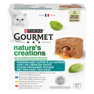 Gourmet Nature's Creations Mousse met Hart van Saus 8x85g