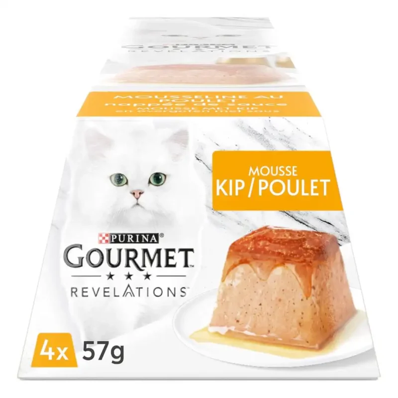 Gourmet Revelations mousse kip 4x57g