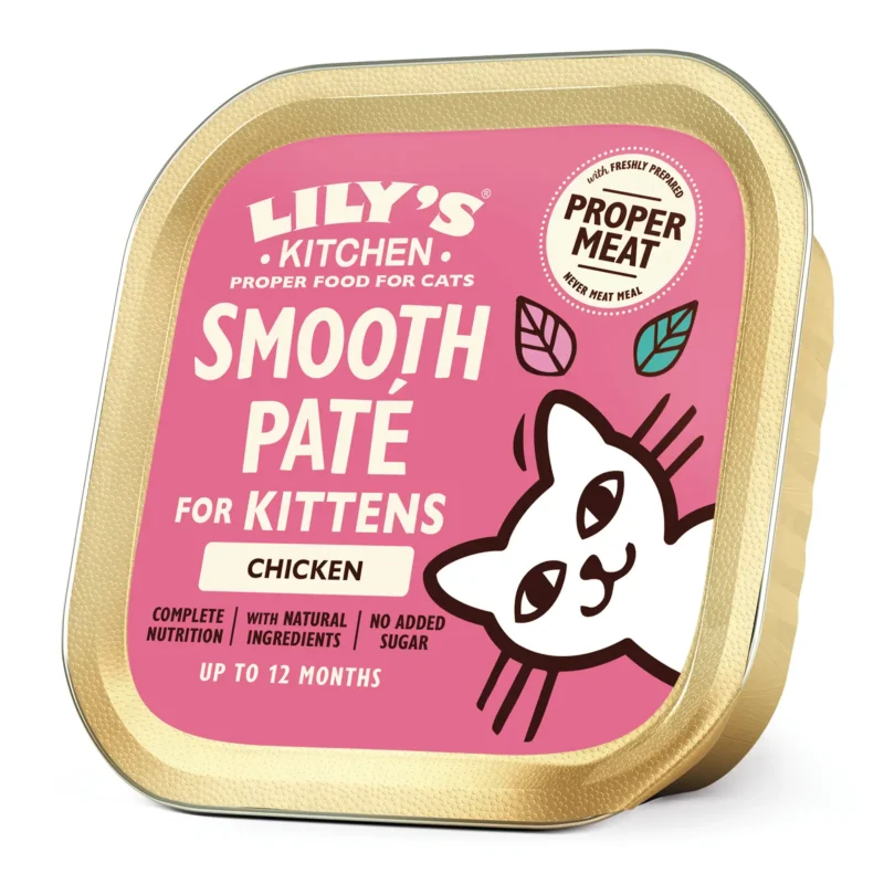 Lily's Kitchen chicken paté voor kittens