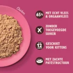 Lily's Kitchen chicken paté voor kittens