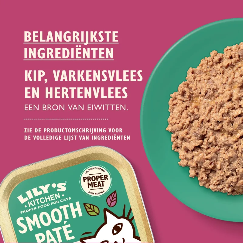 Lily's Kitchen Smooth Paté Selection kip, varkensvlees en hertenvlees
