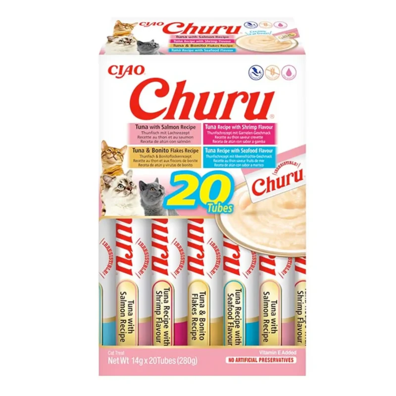 CIAO Churu Multipack mix zeevruchten